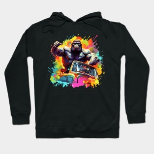 Gorilla Paint Splat Hoodie